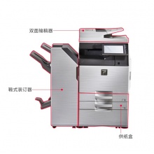 夏普 MX-C4081RV 数码彩色复合机标配（含双面自动输稿器）