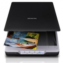 爱普生（EPSON) V19 A4平板高清彩色图片文档照片扫描仪