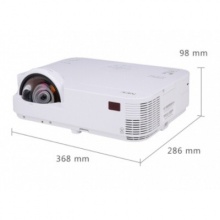 日电NEC 投影仪 NEC NP-M353HS+ 家用高清短焦3D投影机 无屏影院