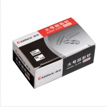 齐心 B3503 50mm回形针 64*41*25mm 镍色 50枚/纸盒，10盒装