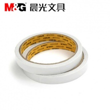 晨光 AJD97349 棉纸双面胶 文具胶 12mm*10y(一袋2个卷）10袋起售