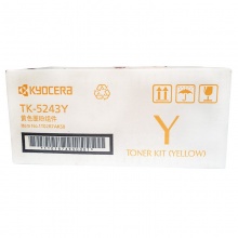 京瓷（KYOCERA）TK-5243Y 黄色墨粉 适用M5526cdn/M5526cdw打印机墨粉盒 