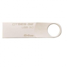 金士顿(KingsTon) U盘 DTSE9/64GB 超薄 银色