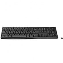 罗技（Logitech） K270 无线键盘 办公键盘 笔记本键盘 黑色