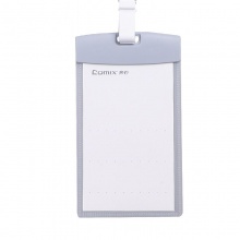 齐心(Comix) A7965 工作证工牌挂绳套装证件 竖式