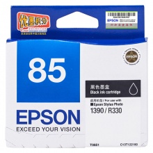 爱普生 T0851（T1221） 黑色 C13T122180（适用PHOTO 1390 R330）