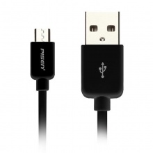 品胜（PISEN）安卓数据线 0.8米 Micro USB手机充电线 适于小米/vivo/魅族/三星等 黑色