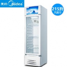 美的（Midea） SC-215GWM饮料冰柜商用立式展示柜 冷藏保鲜柜 单温柜