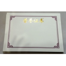 A4 荣誉证书内芯