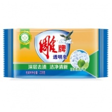 雕牌 青檬飘香透明皂 228g 肥皂