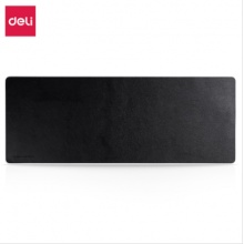 得力83010皮质鼠标垫(黑)