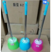 马桶刷 简易带座马桶刷 包装颜色随机（10只起订）KX001