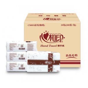 心相印 CS005 擦手纸 200张/包 20包/箱.wy