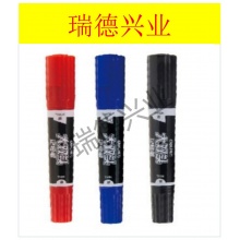得力S555双头记号笔   10支装.wy
