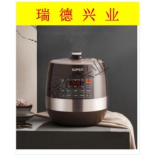 苏泊尔 SY-60YC8001Q 电压力锅 6升大容量 智能触控 球釜双胆.wy