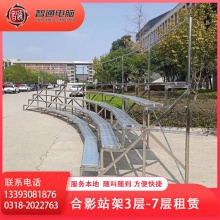 衡水千百人大合影拍摄年会集团体照台阶站架出租赁冲洗摄影摄像
