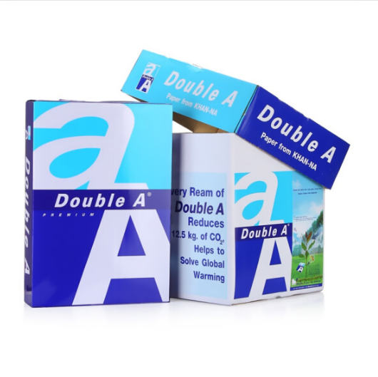 Double A A4 复印纸 80g 500张/包 5包/箱。gxy
