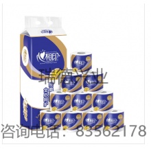心相印卫生纸 心柔系列 3层140g卷纸*10粒.yqh